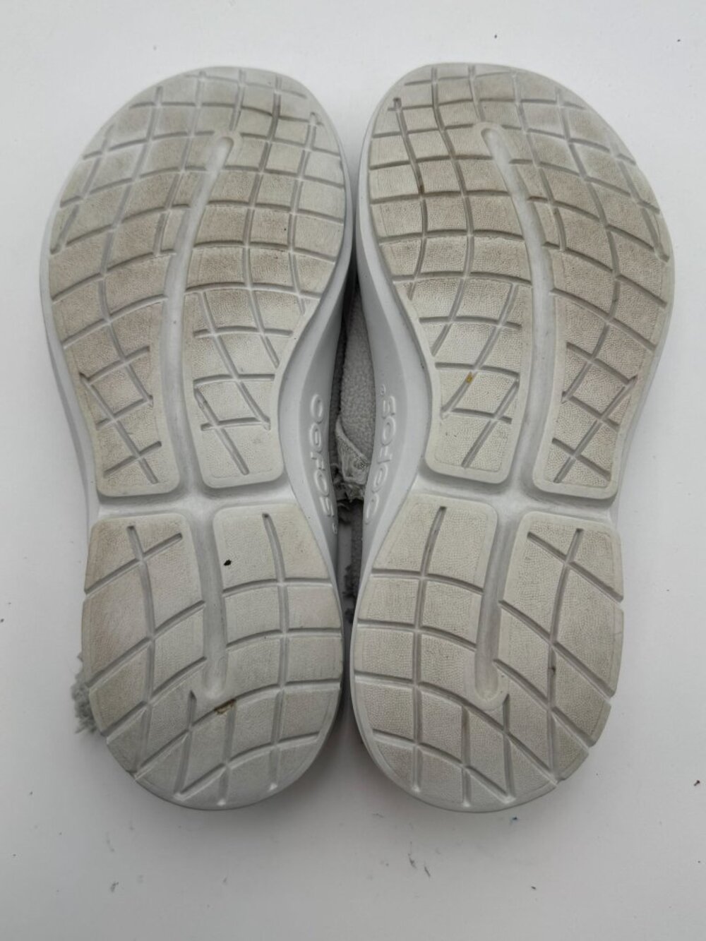 OOFOS OOcoozie Low Shoes W10.5 Slate Gray Recovery Slip Ons Walking Comfort - Picture 6 of 10
